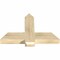 Ekena Millwork Eugene Rough Sawn Timber Gable Bracket, Douglas Fir, 36"W x 24"H x 4"D x 6"F, 16/12 Pitch GBW036X24X0406EUG00RDF - alternate 3